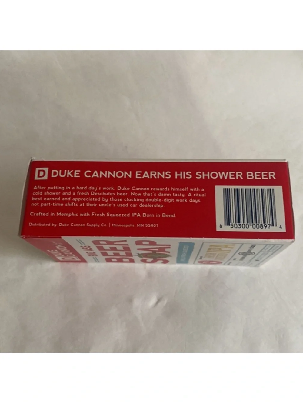 DUKE CANNON BIG BEER SOAP FRESH SQUEEZED IPA 10oz NIB